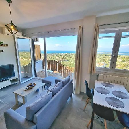 Apartmán Labros Sea View Frínion Exteriér fotografie