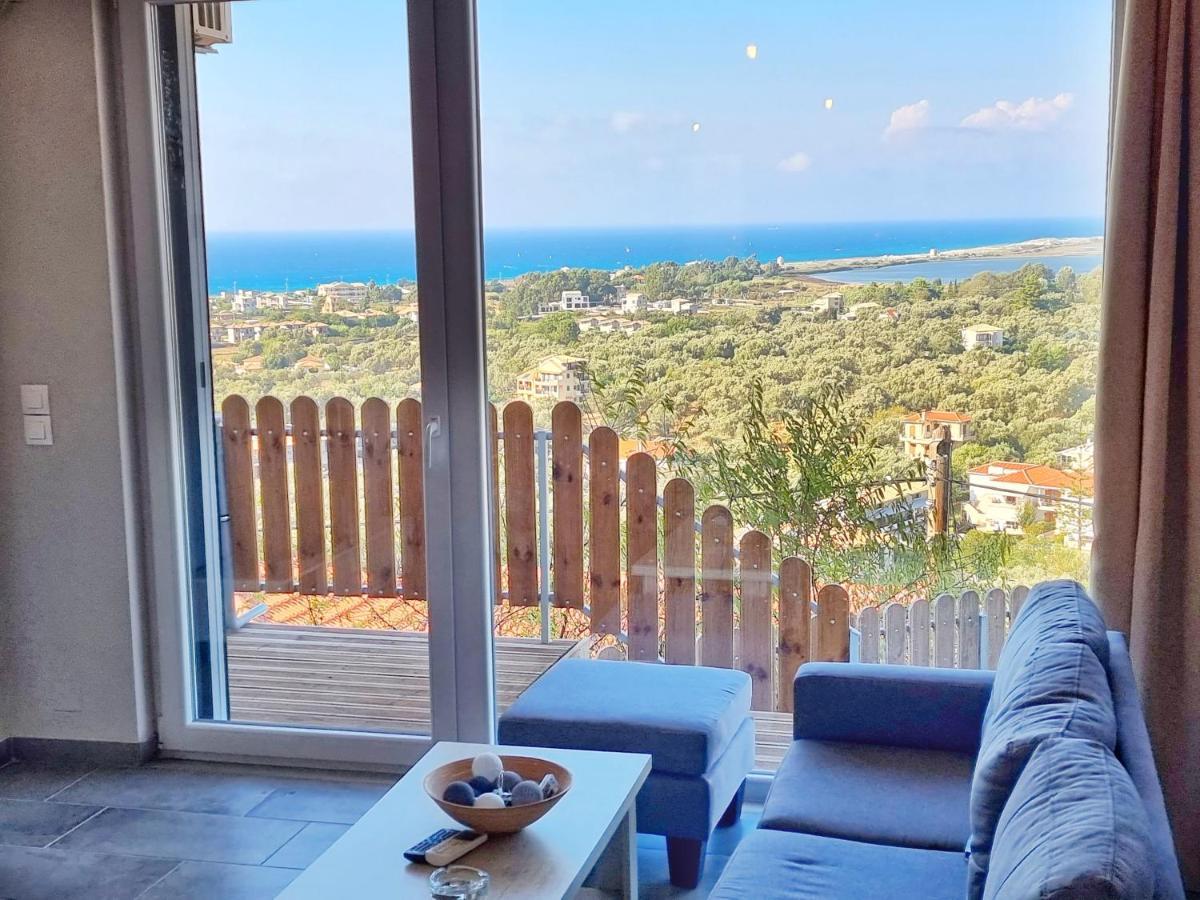 Apartmán Labros Sea View Frínion Exteriér fotografie