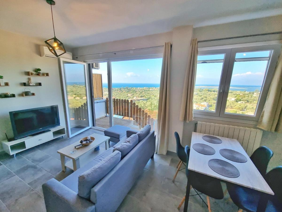 Apartmán Labros Sea View Frínion Exteriér fotografie