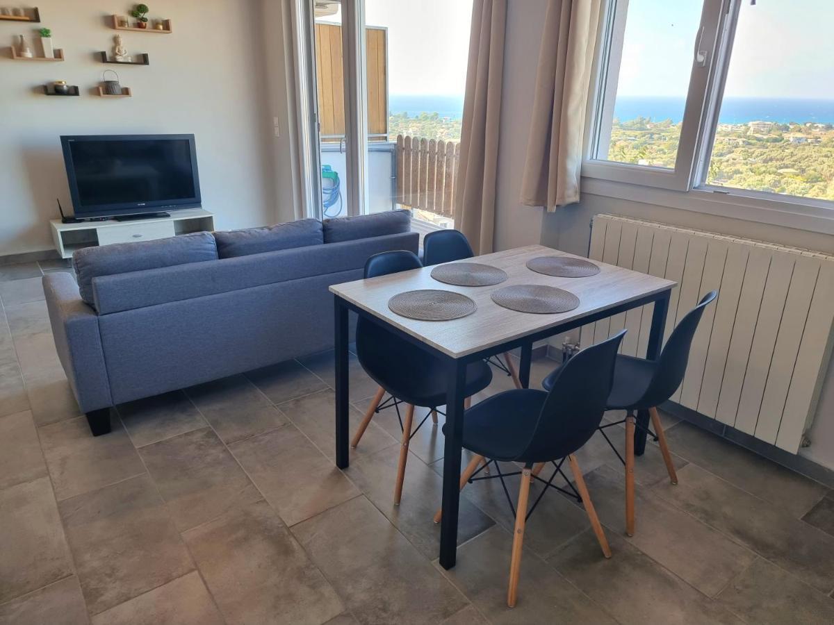 Apartmán Labros Sea View Frínion Exteriér fotografie