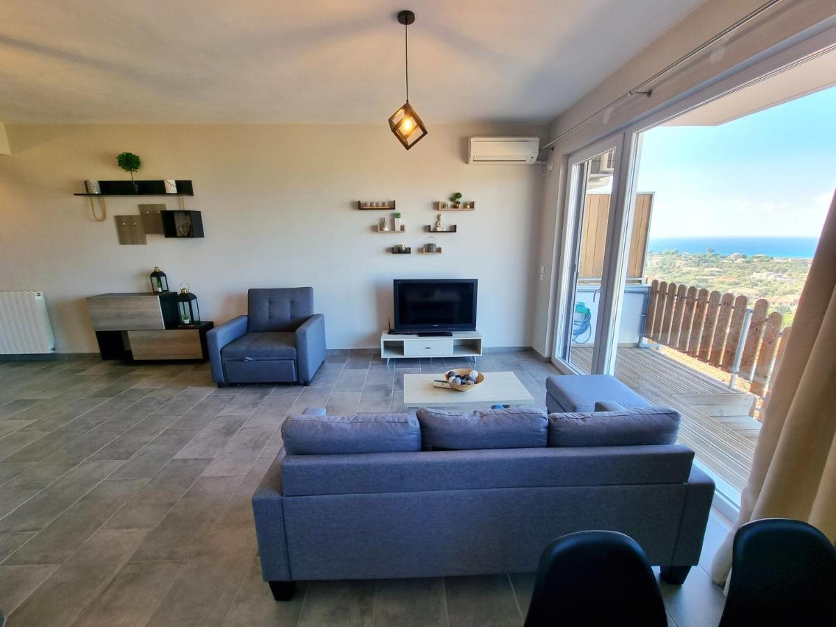 Apartmán Labros Sea View Frínion Exteriér fotografie